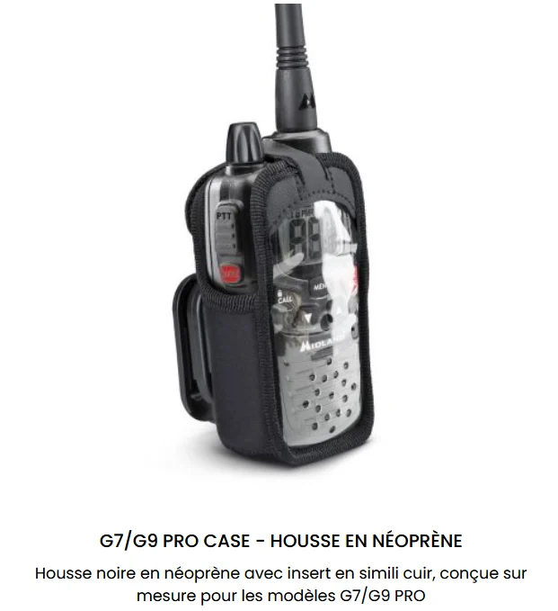 Housse de protection pour Midland G7 Pro