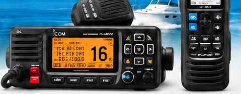 Gamme ICOM Marine : VHF fixe et portatif