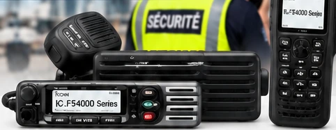 Gamme ICOM PMR : mobile et portatif professionnels